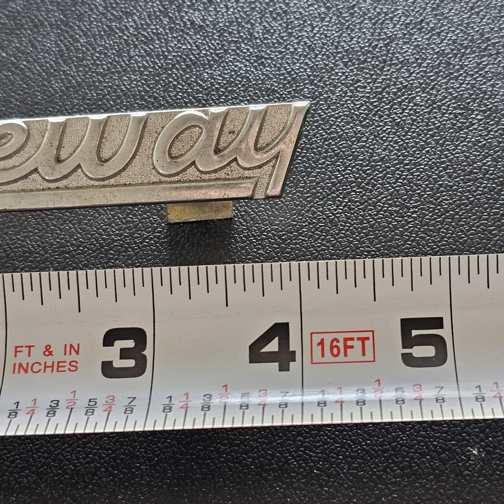 Vintage Riteway Auto Emblem Logo Badge - Picture 4 of 4